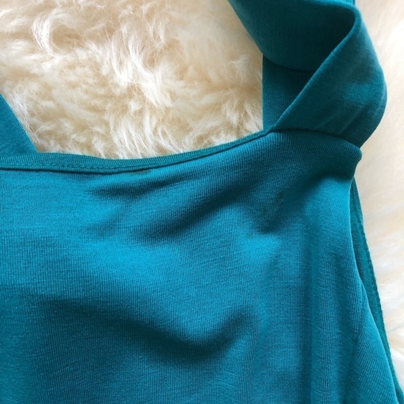 Anthropologie Azores Midi Halter Dress M - Picture 7 of 8